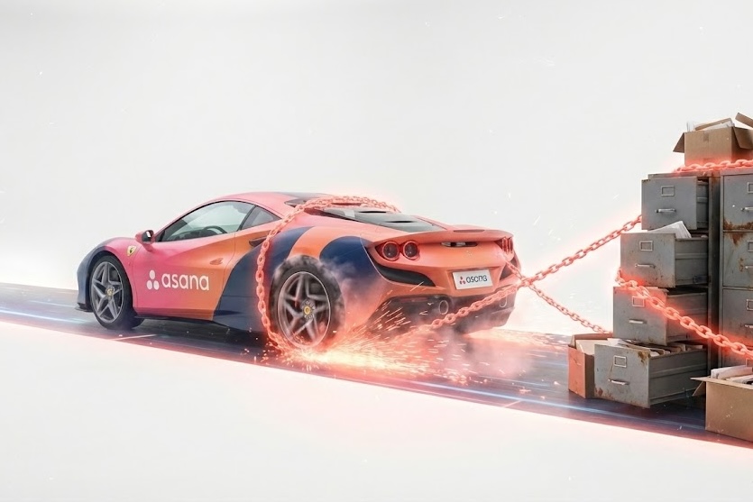 Obraz problemu - Chaos w biurze